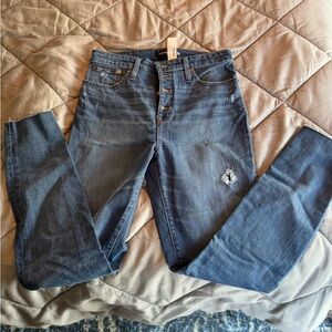 J.Crew Toothpick Jeans Sz 31T